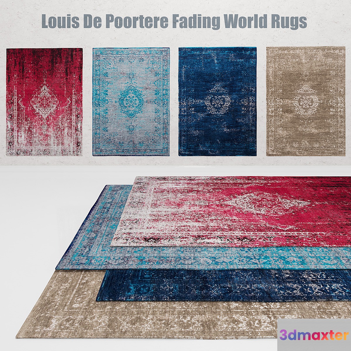 Louis De Poortere Fading World Rugs 3D Max