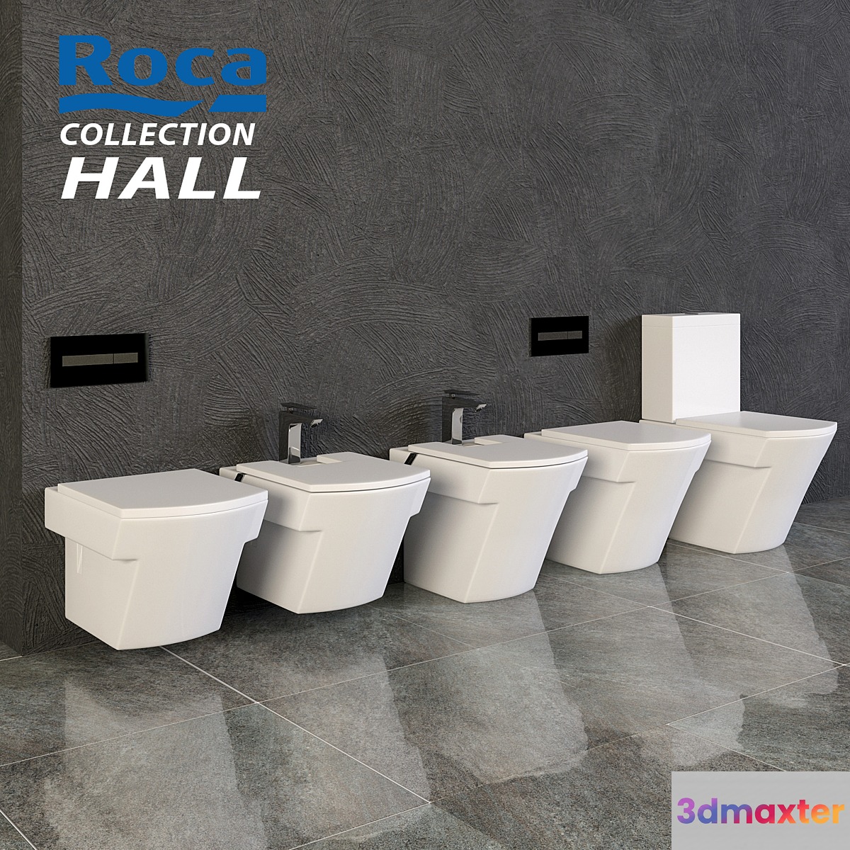 Roco Hall 3D Max