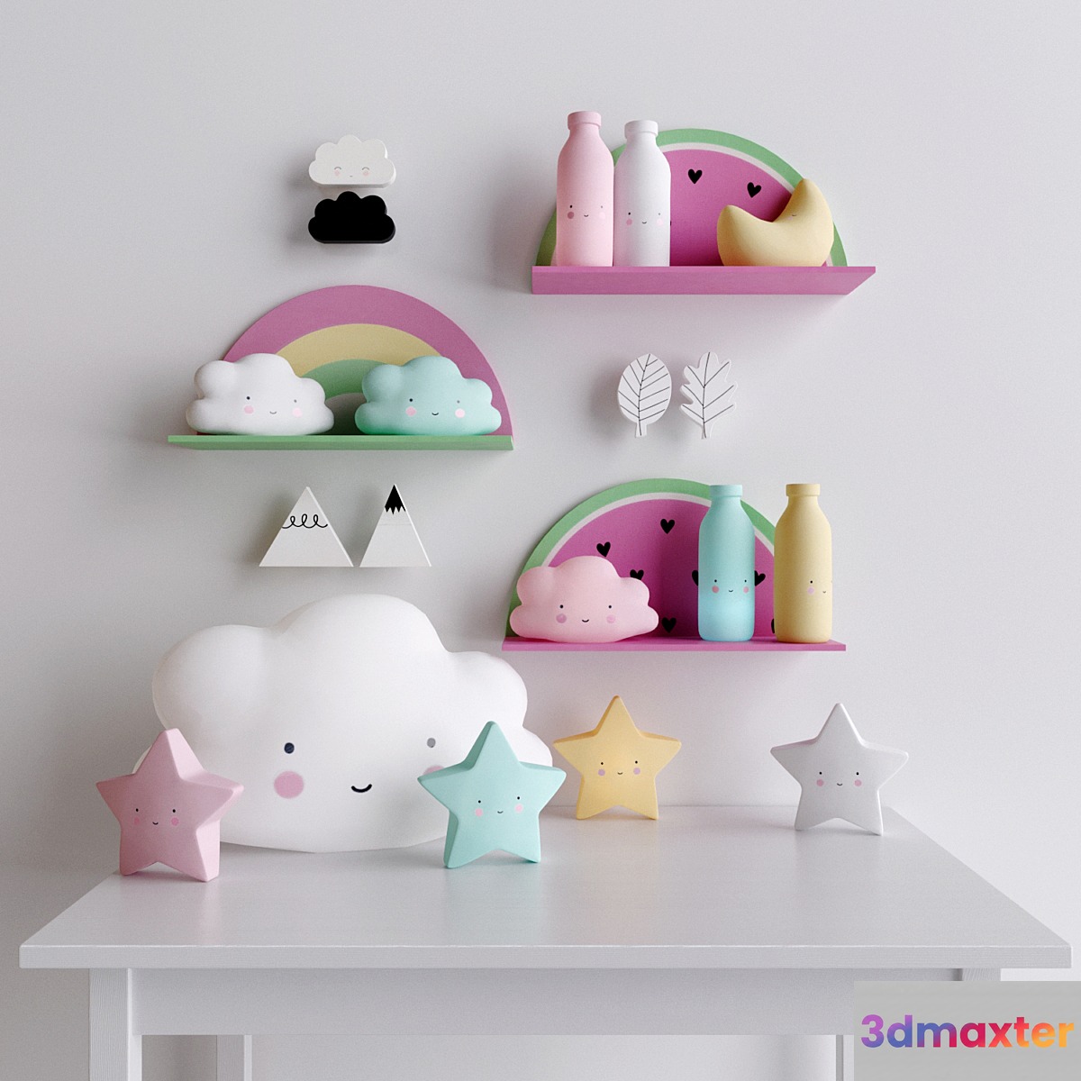 Decorative set for 1 child
