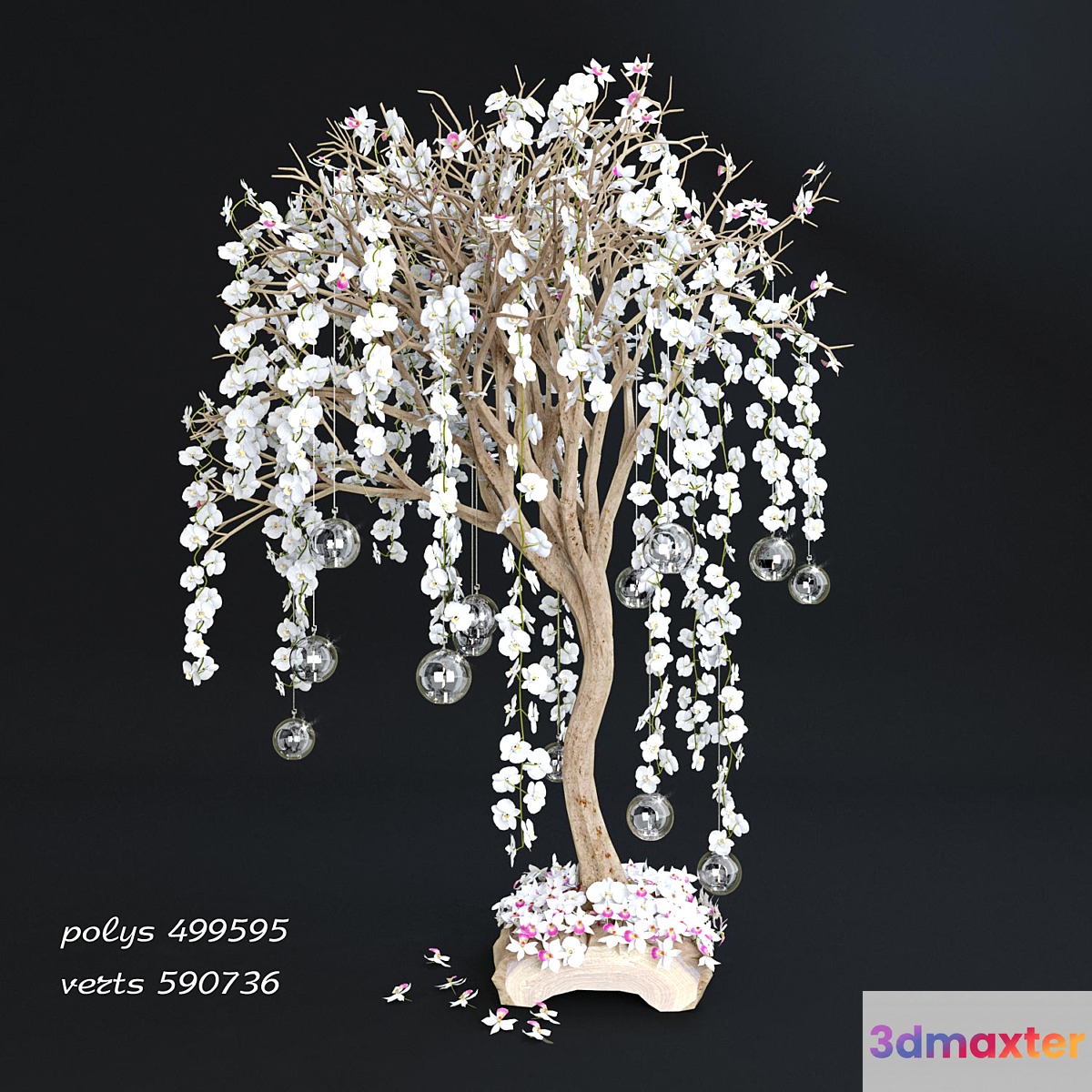 A tree with orchids vol # 2