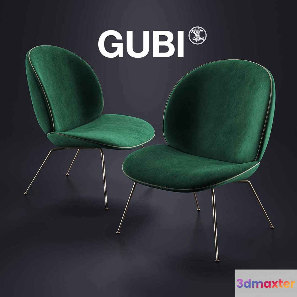 GUBI Beetle Lounge Chair