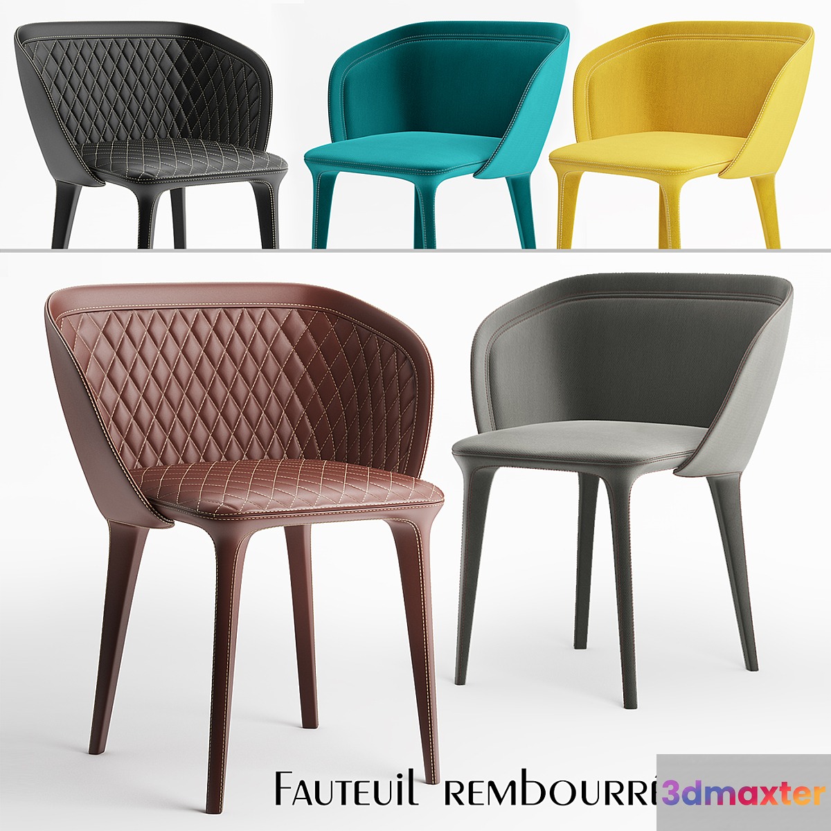 Fauteuil rembourré Lepel - No.3