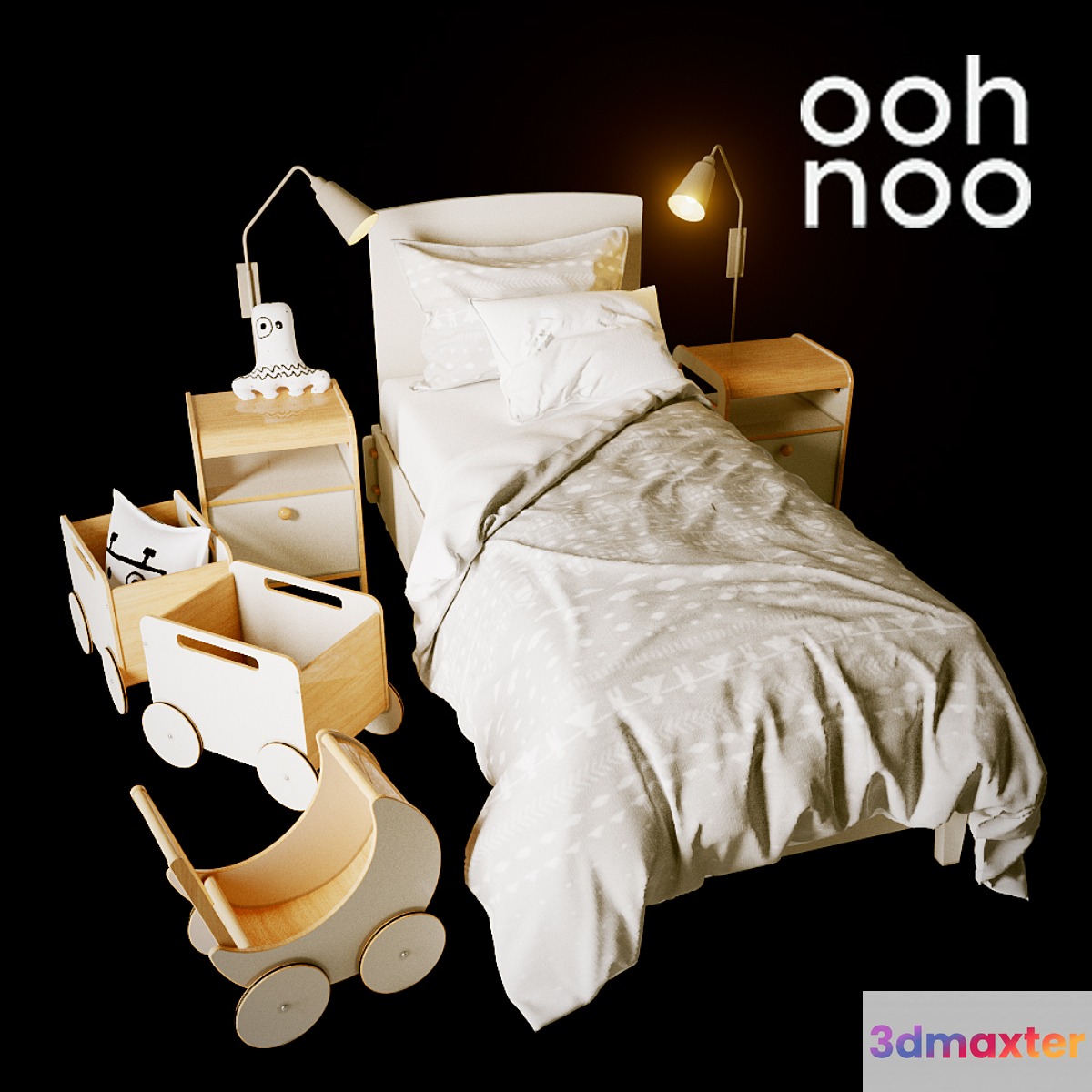 Children's furniture OOH NOO 3D Max