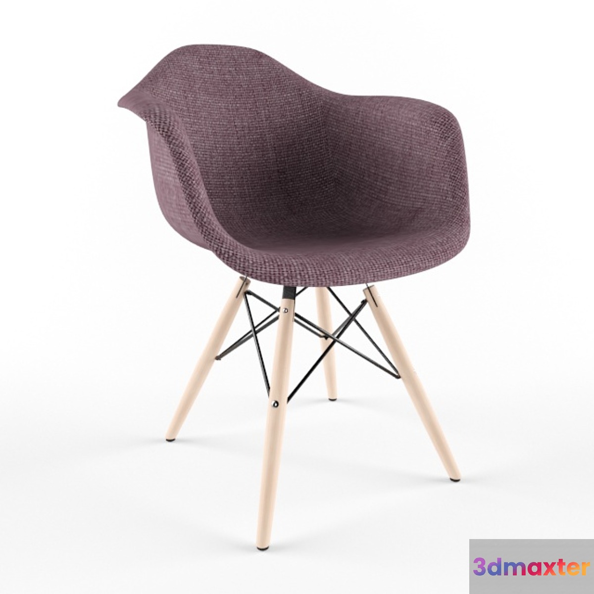Armchair Salex FB Wood 3D Max