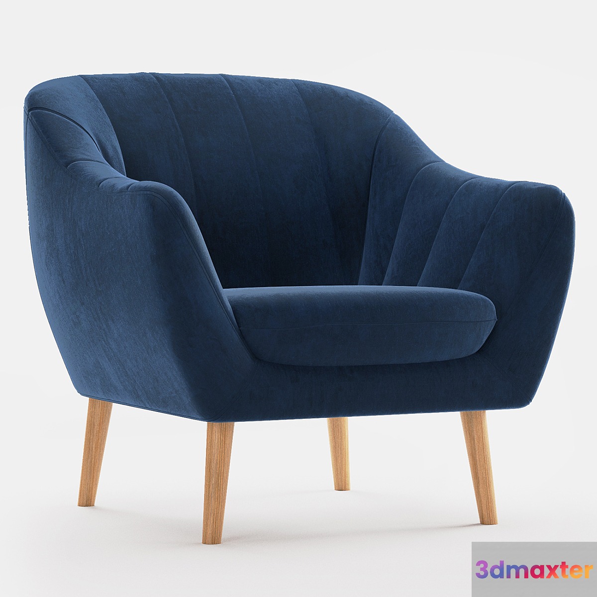 Alinea Shell armchair 3D Max