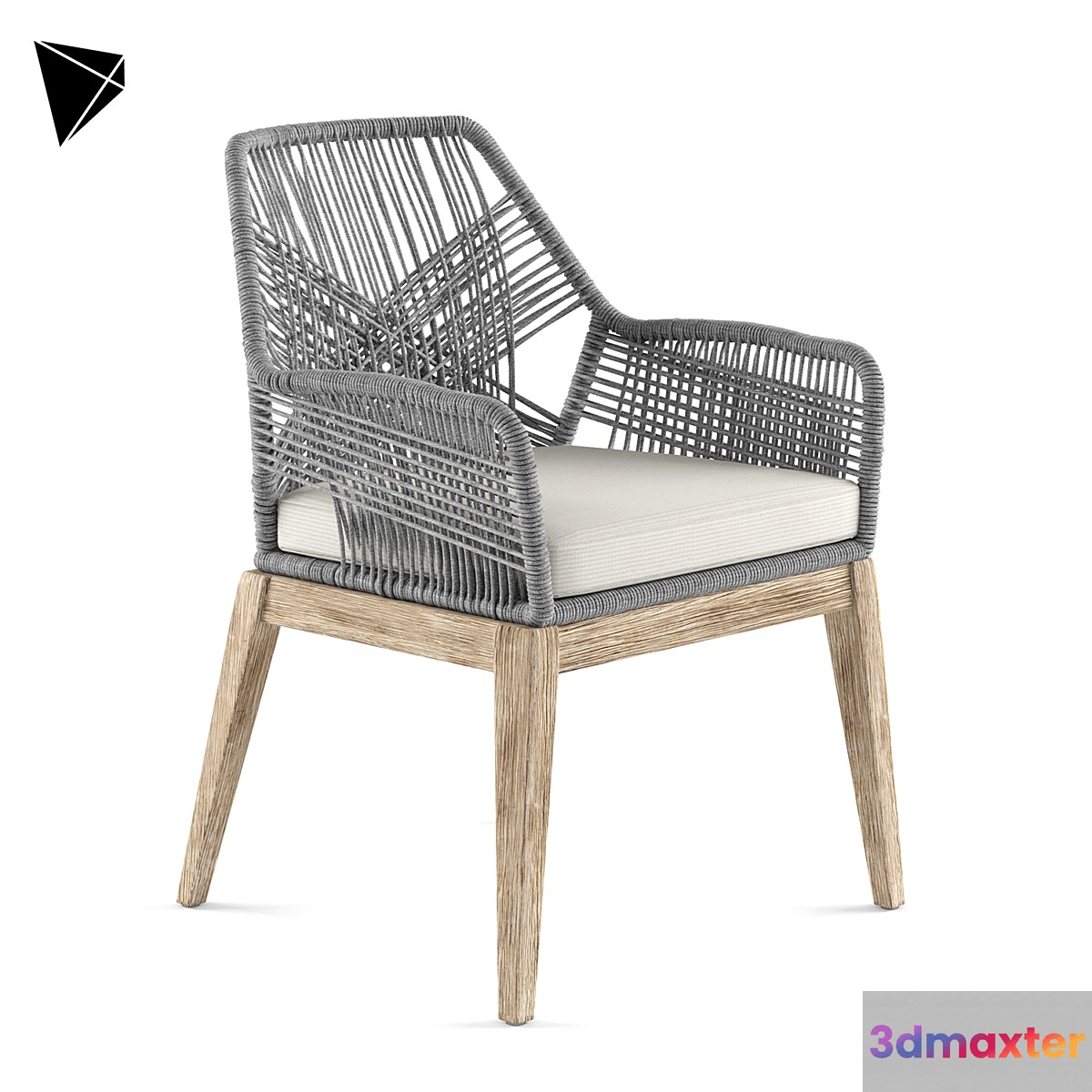 Greige Design Loom Armchair 3D Max