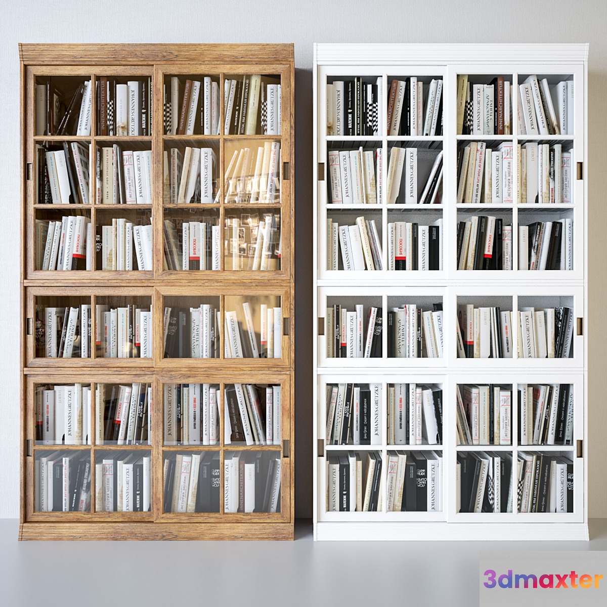 Bookshelves Niemi Gustav 3D Max