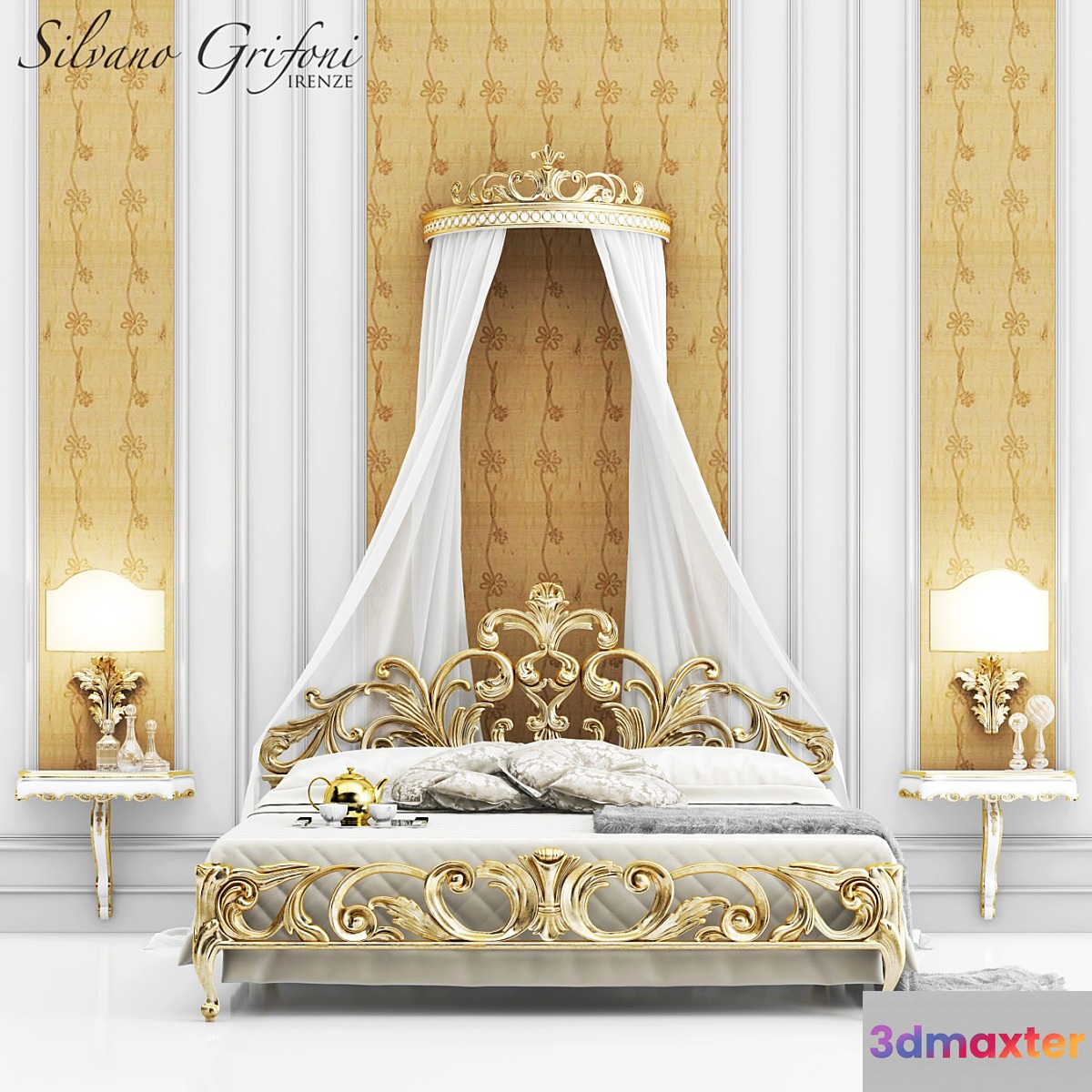 Silvano Grifoni Art 2321 Bedroom set