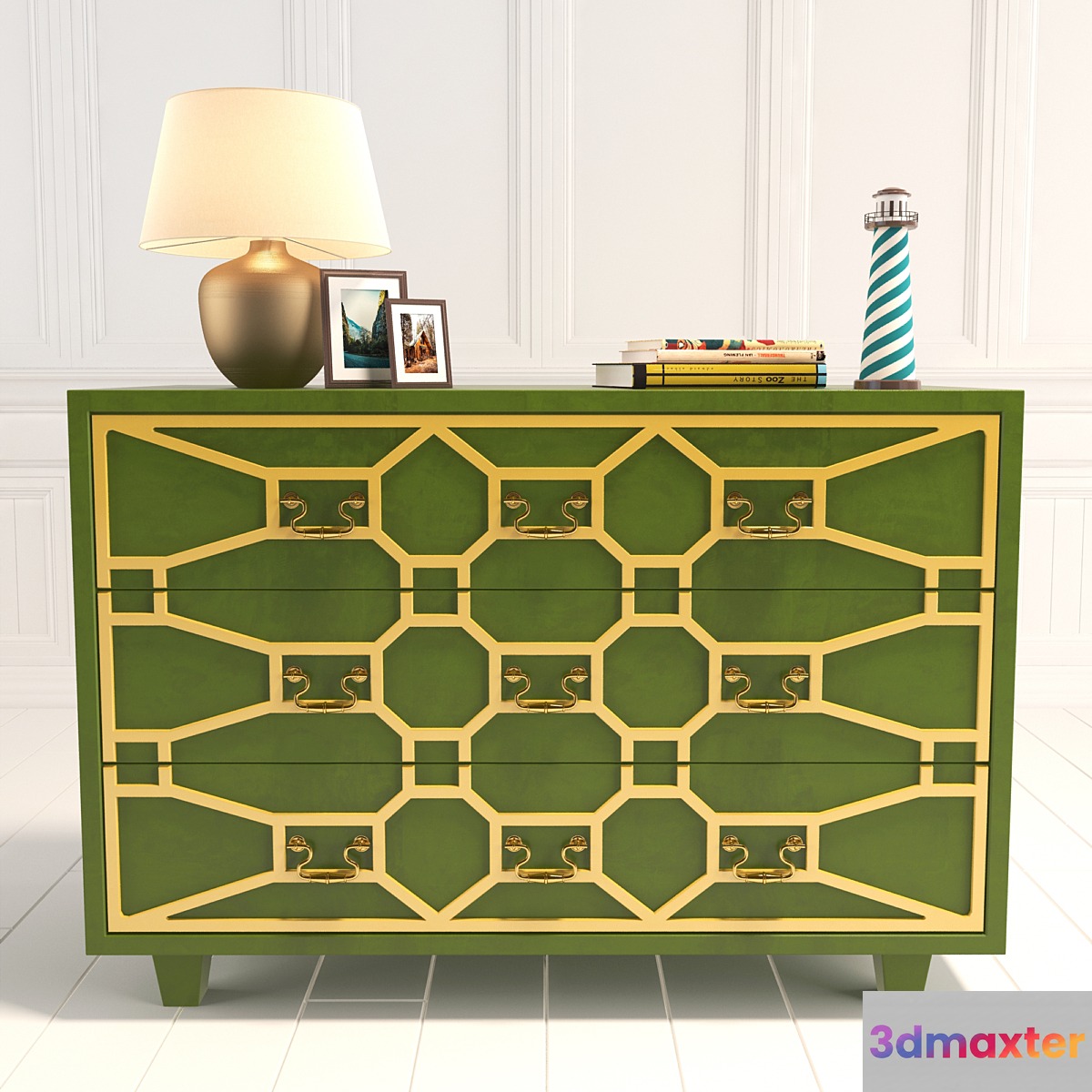 Chest EMERALD + OMNILUX LAMP
