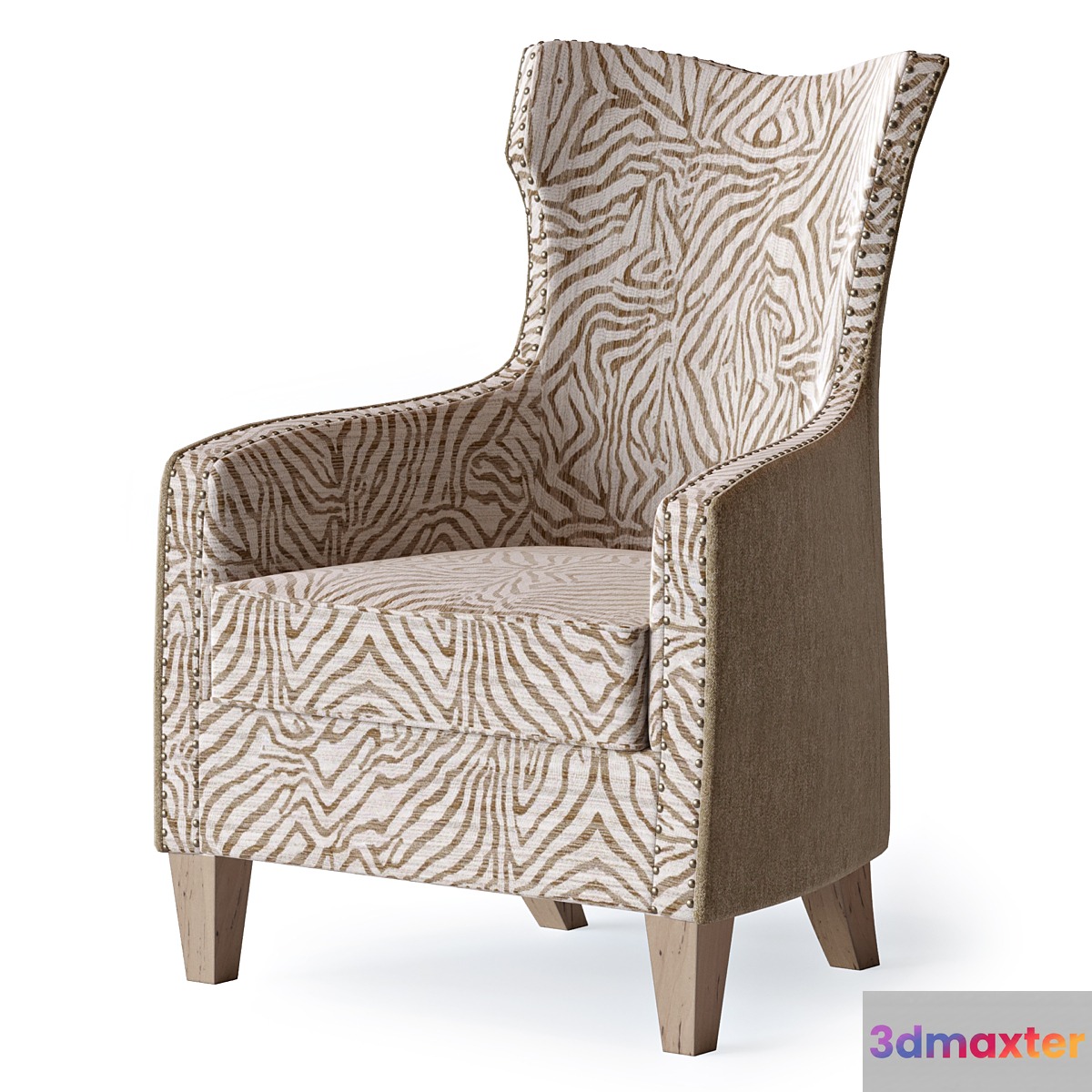Kiango Armchair 3D Max