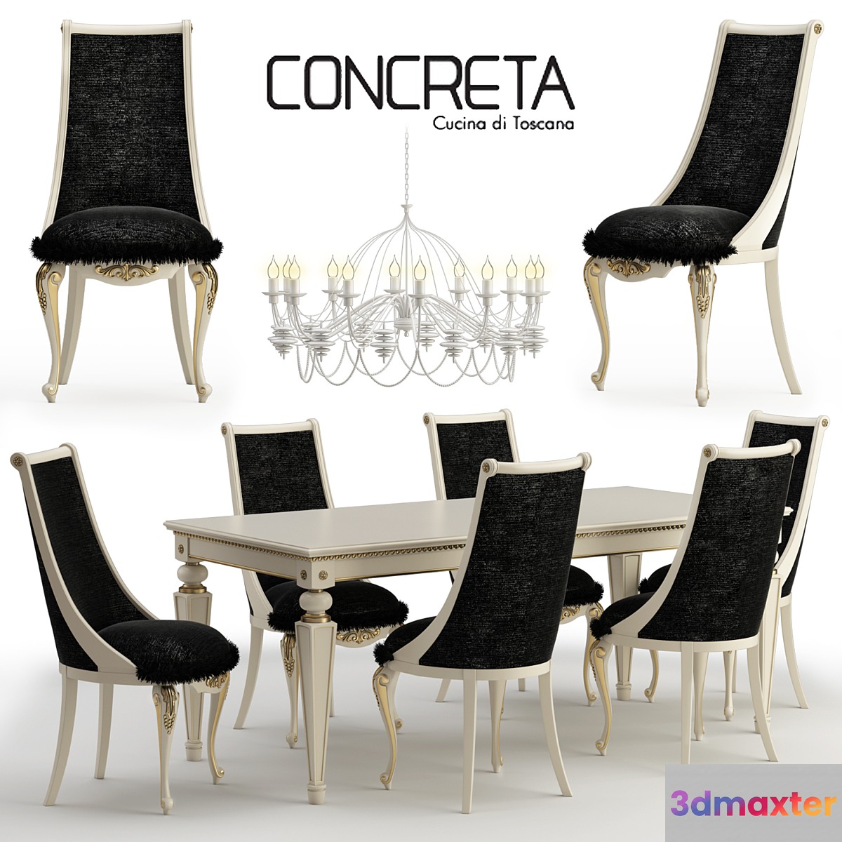 Concreta cucina Arrogance Impero dinner set - No.2