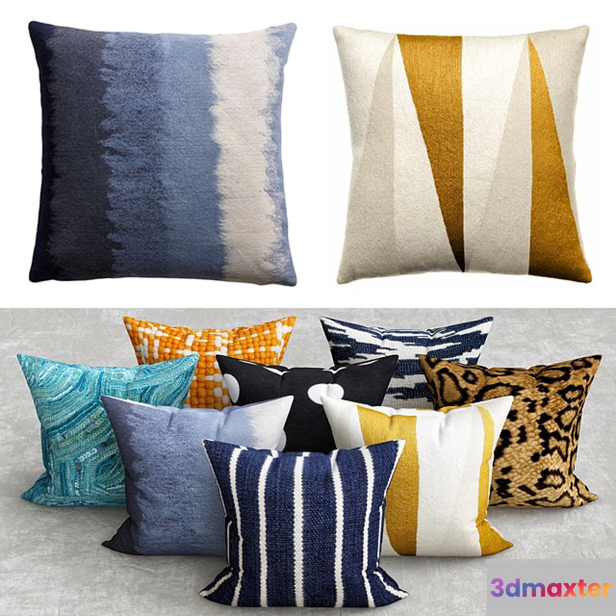 pillows collection №2 3D Max