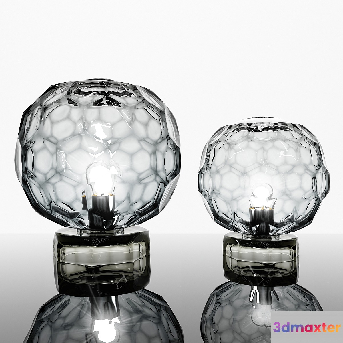 fendi casa murano lights diamante 3D Max