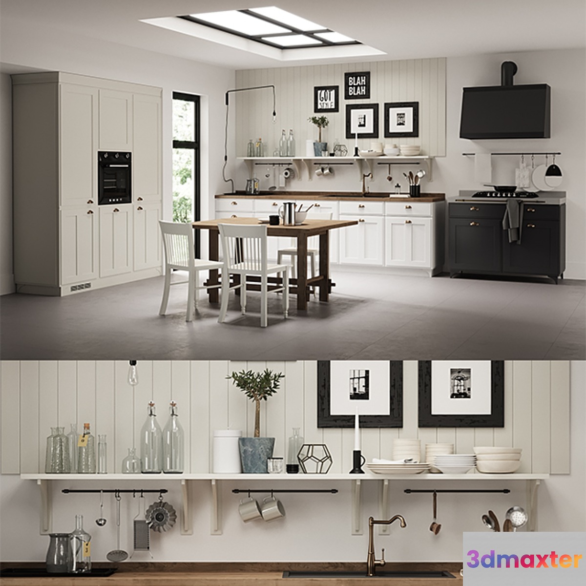 KITCHEN_Scavolini_01 3D Max