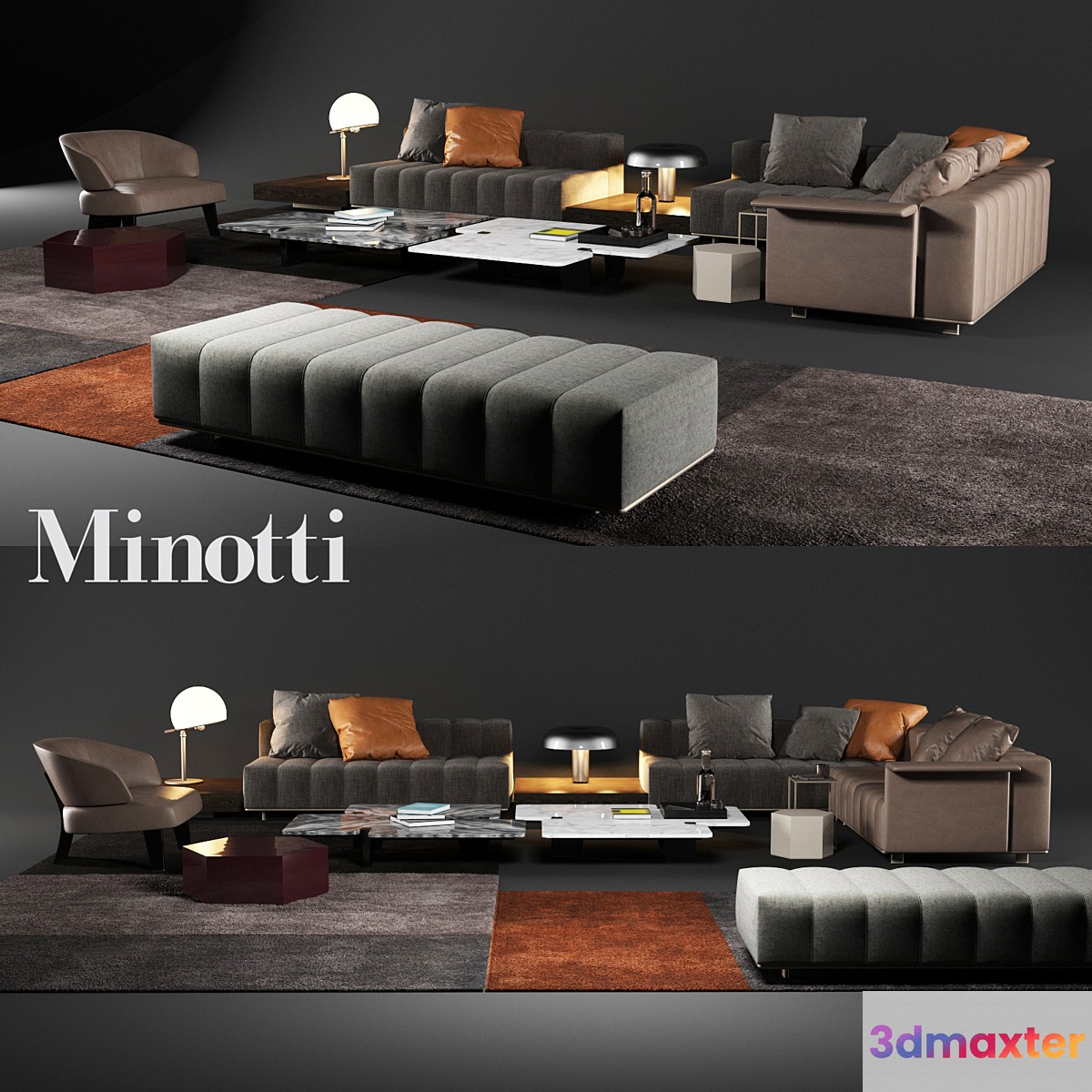 Minotti FREEMAN LOUNGE