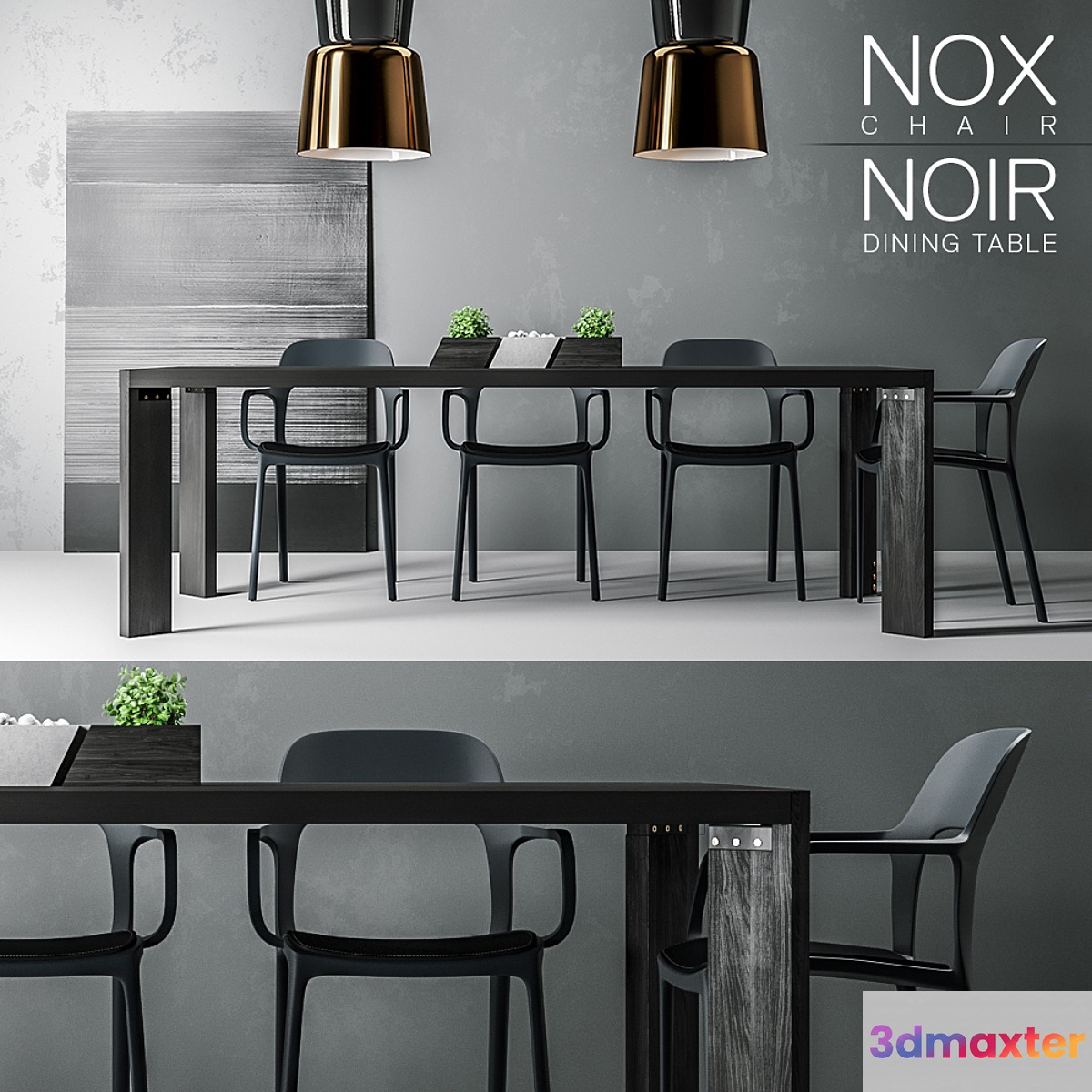 NOX & NOIR tables & chairs - No.2