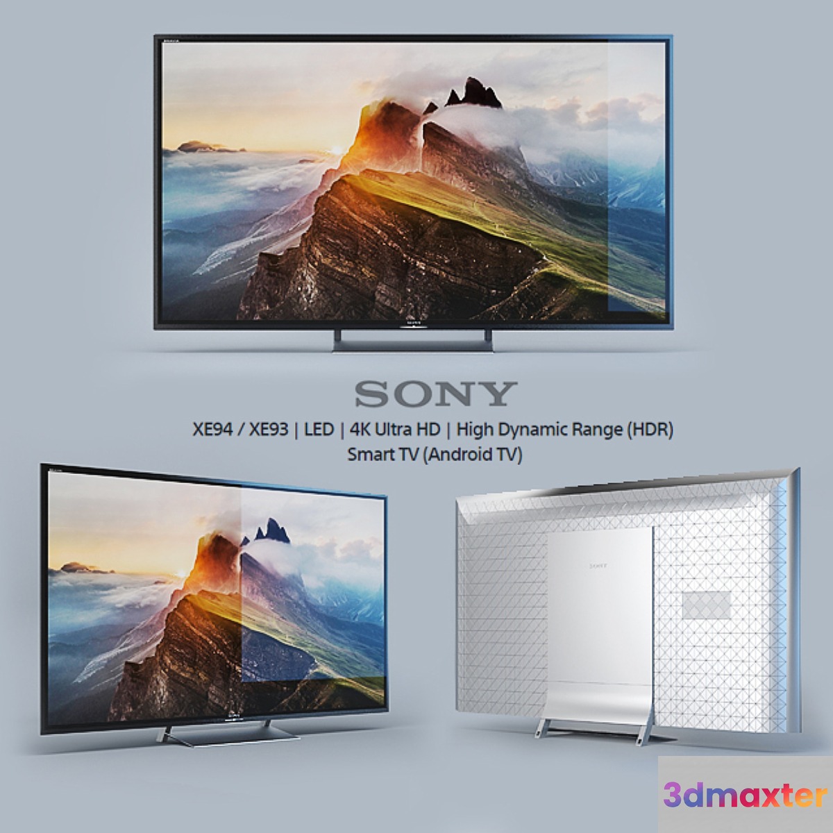 Sony XE94 _ XE93 | LED | 4K Ultra HD | High Dynamic Range (HDR) | Smart TV (Android TV)
