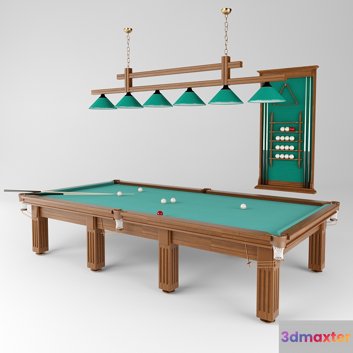 Billiards 3D Max