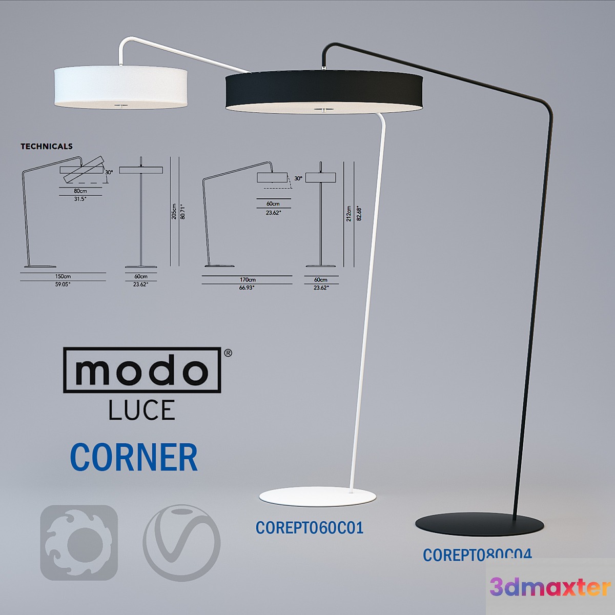 Modoluce R&D - Corner 3D Max