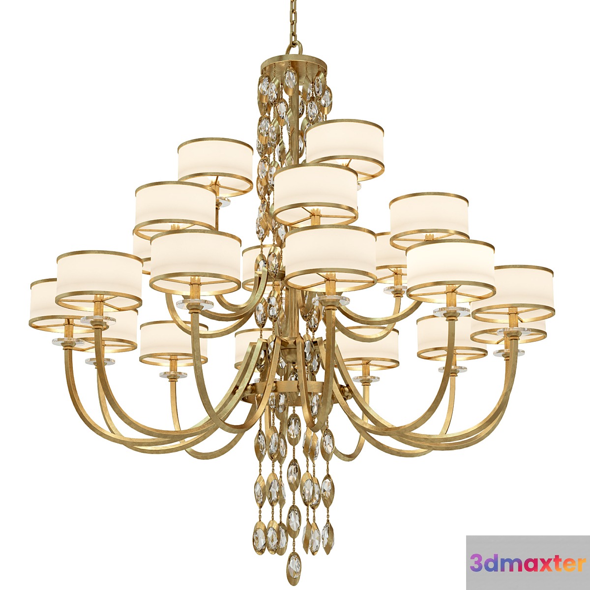John Richard Counterpoint Twenty One Chandelier
