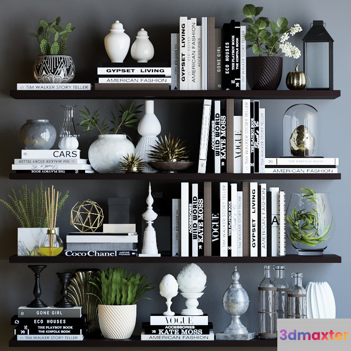 Black and white decor set 2 - No.2