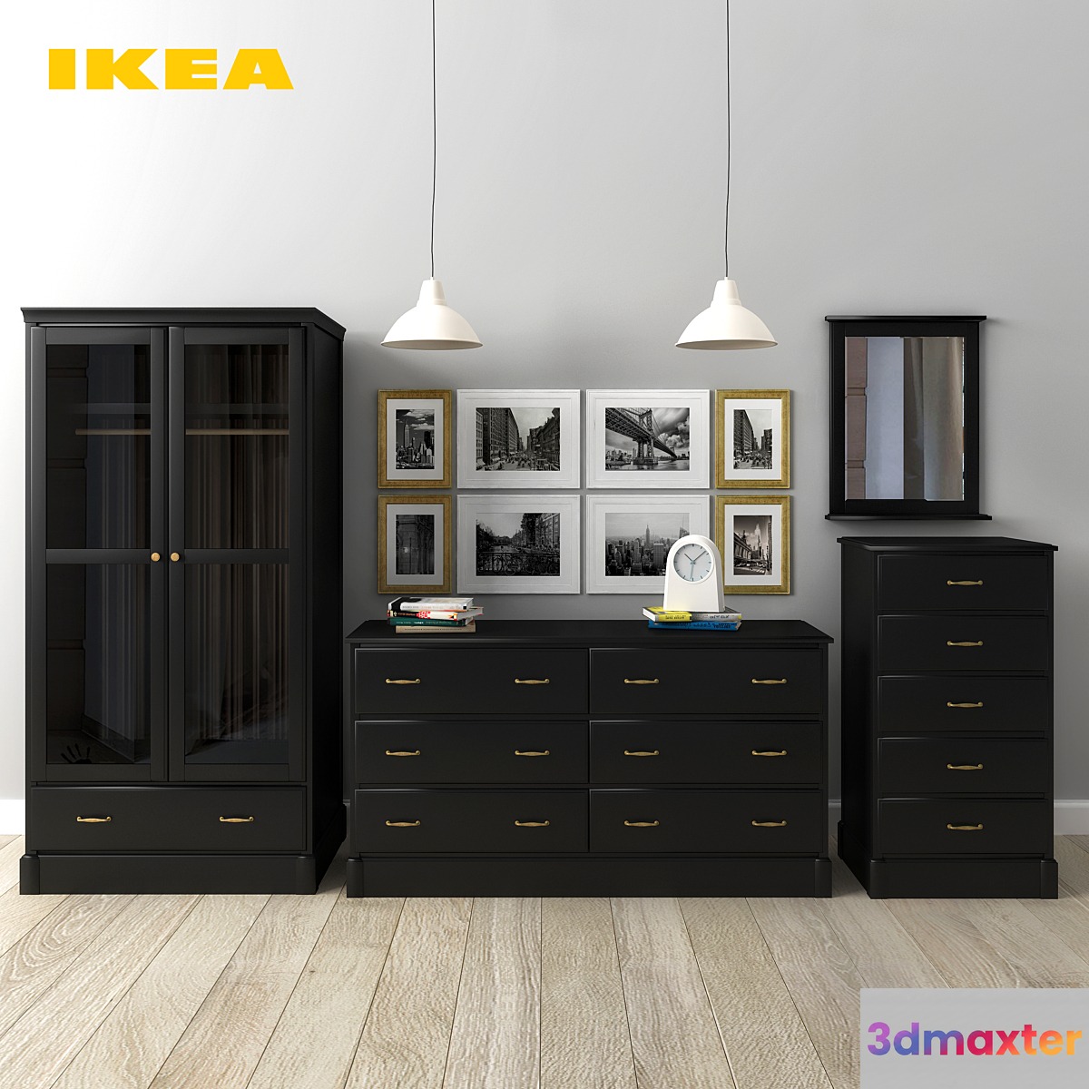 A set of furniture IKEA Undredal Soknedal Poffare virserum - No.2