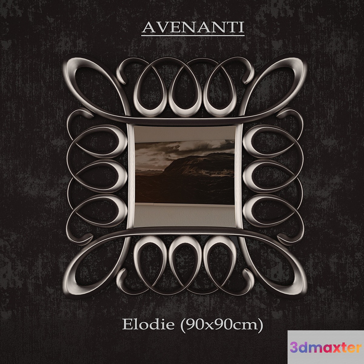 Mirror Elodie AVENANTI 90h90sm