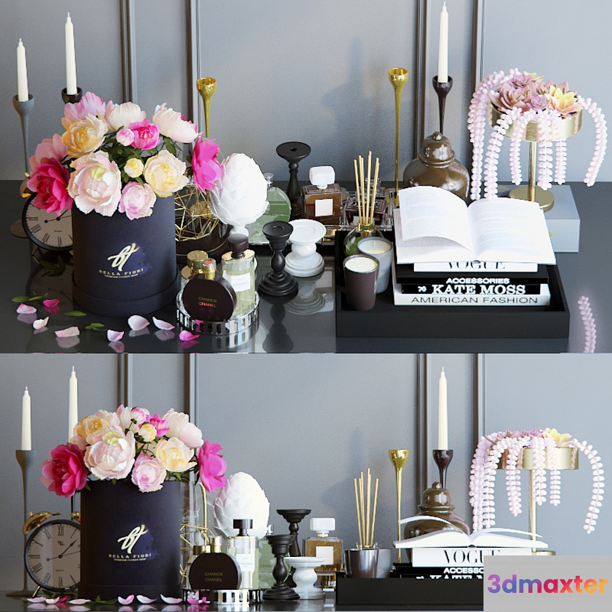 Decorative set of 4 - No.3