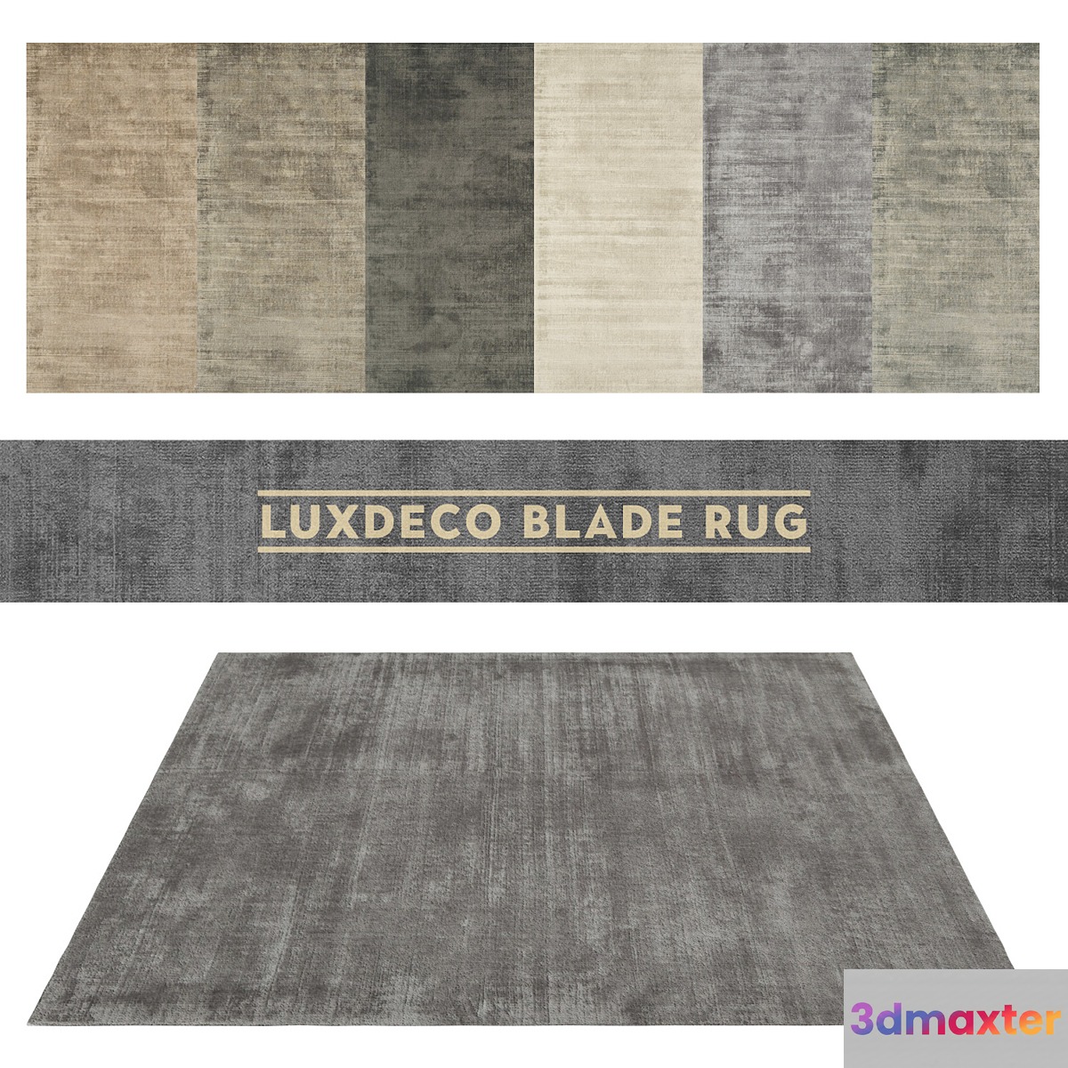 LUXDECO BLADE RUG 3D Max