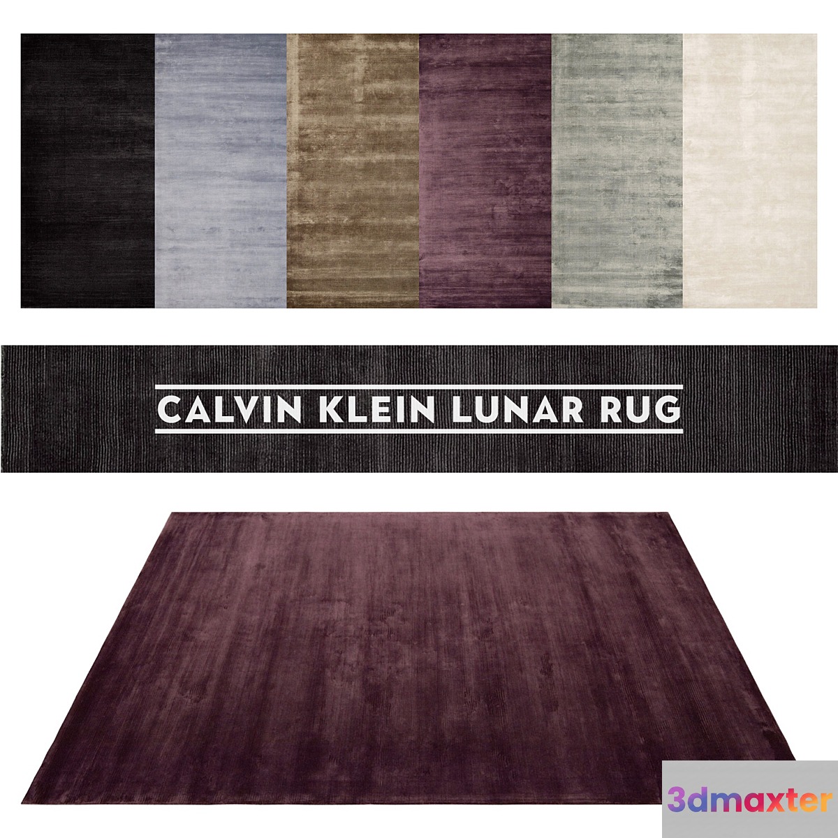 CALVIN KLEIN LUNAR RUG 3D Max