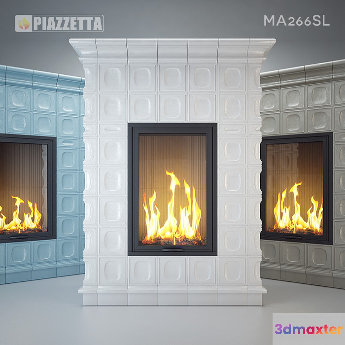Piazzetta MA266SL Tiled Stove