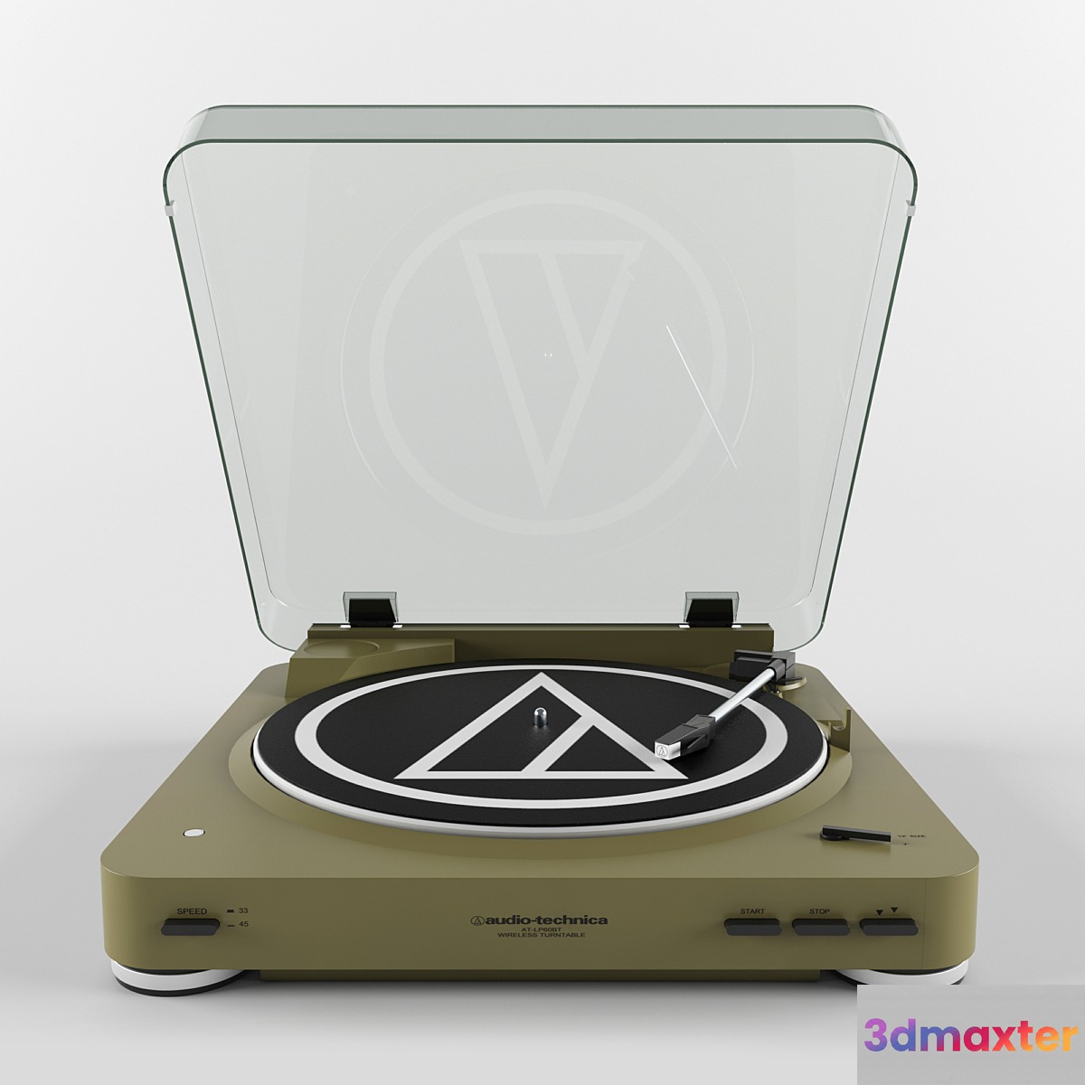 Audio technica turntable 3D Max