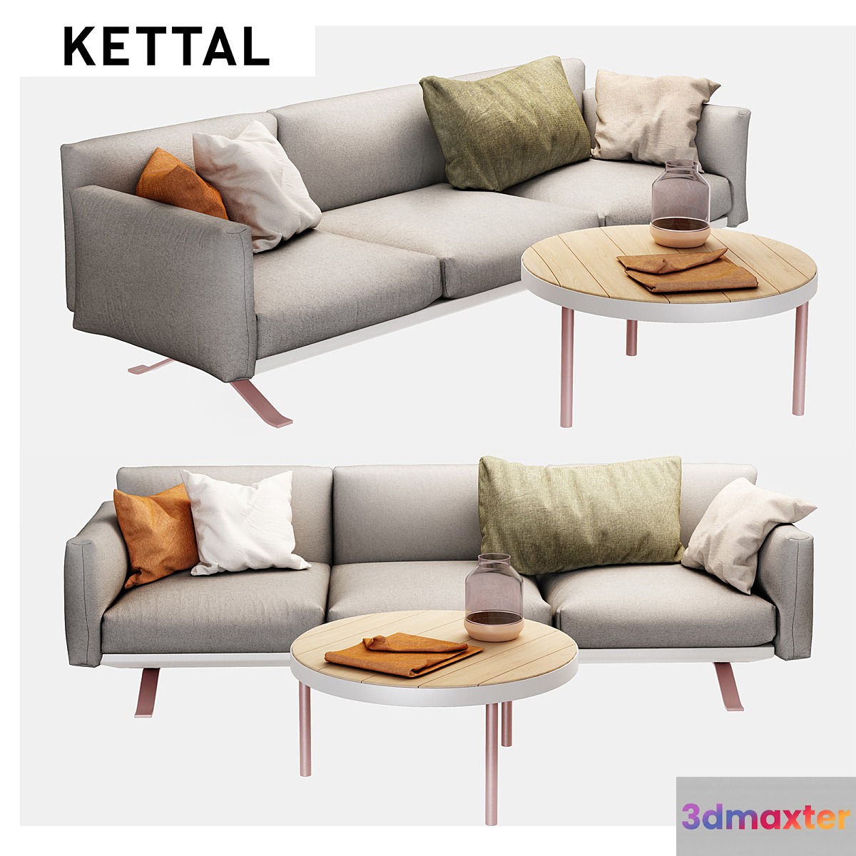 sofa Boma 3D Max