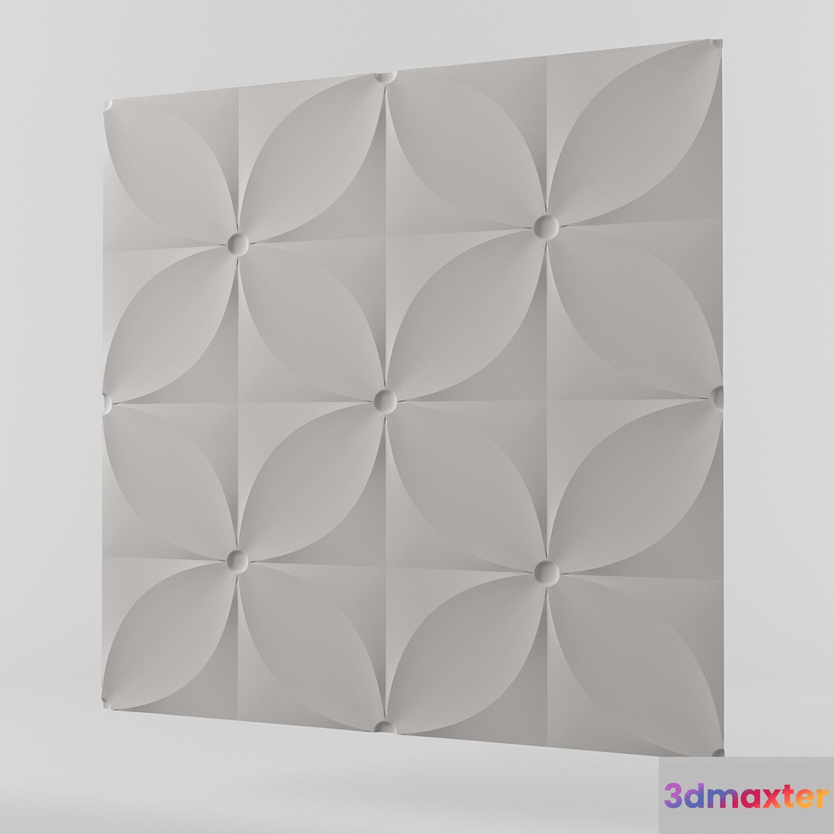 Gypsum panel 3D Star