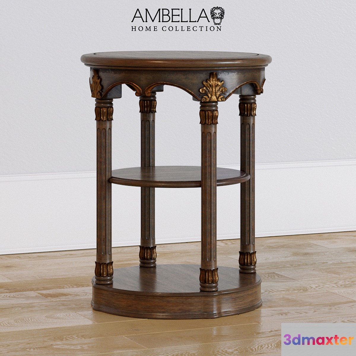 Column Accent Table 3D Max