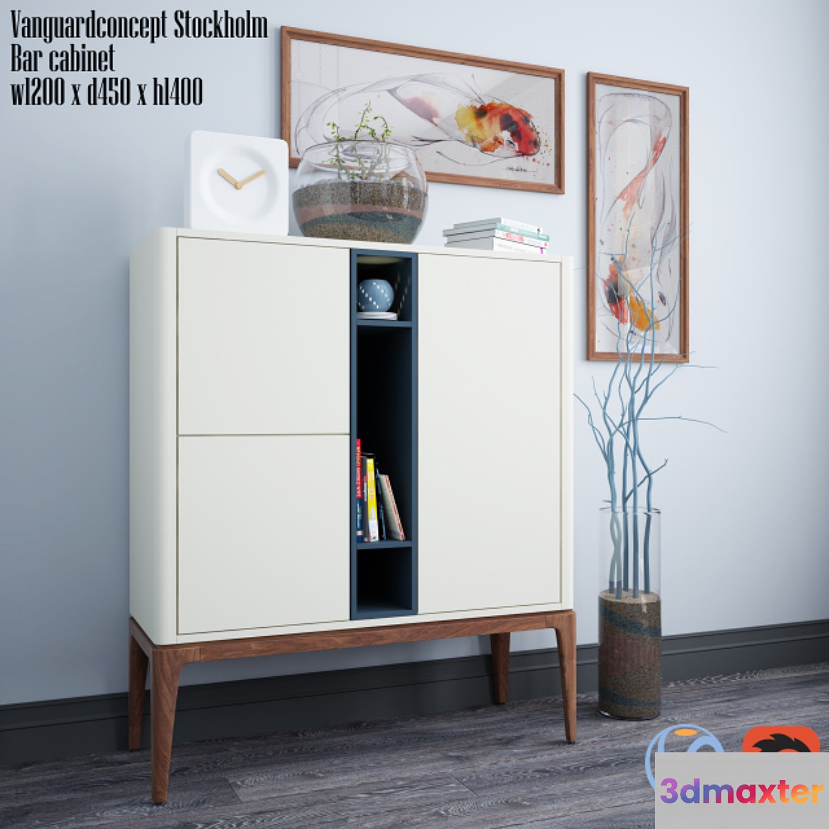 Vanguardconcept Stockholm Bar Cabinet