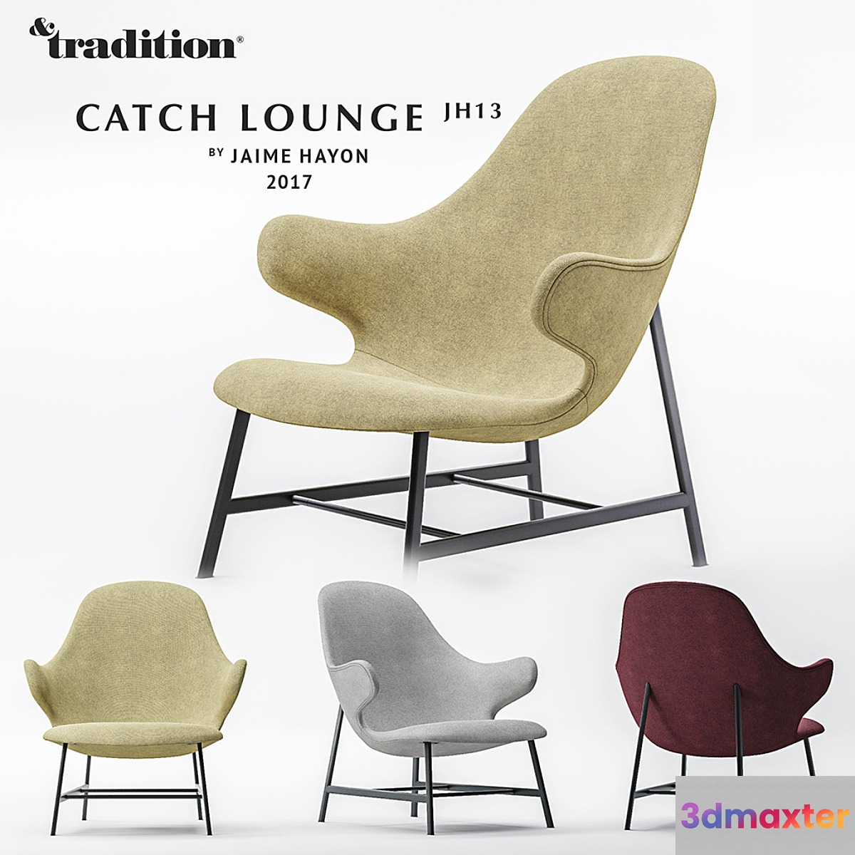 &tradition CatchLounge JH13 3D Max