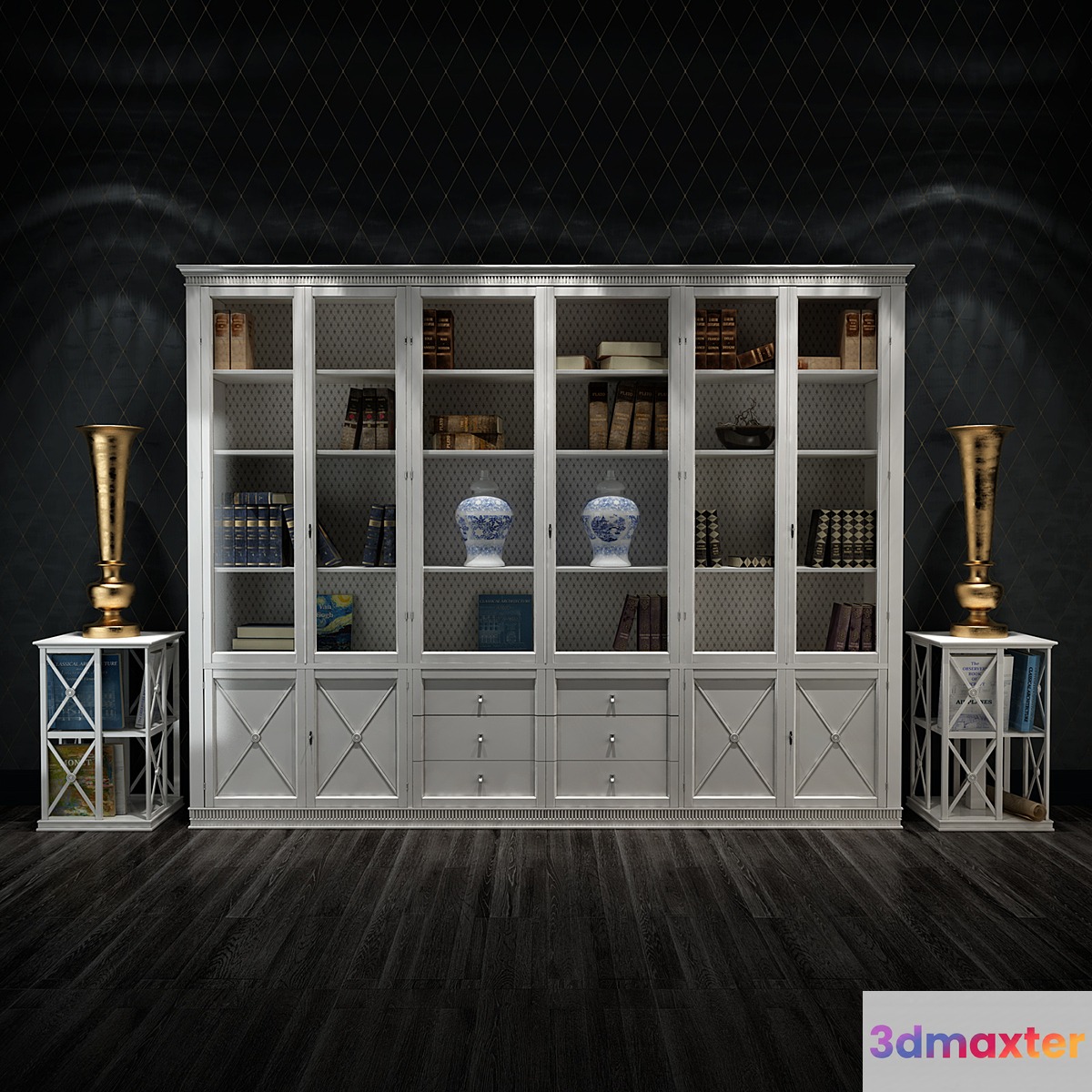 Office bookcase Tosato (Desideri) 3D Max