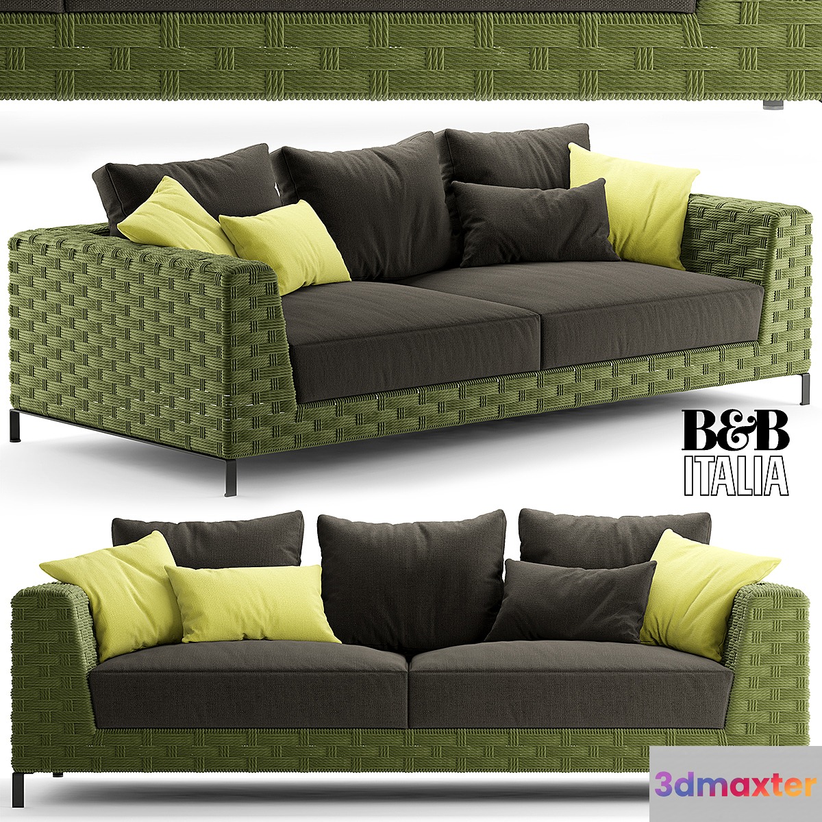 Sofa bebitalia Ray Outdoor Natural - No.2