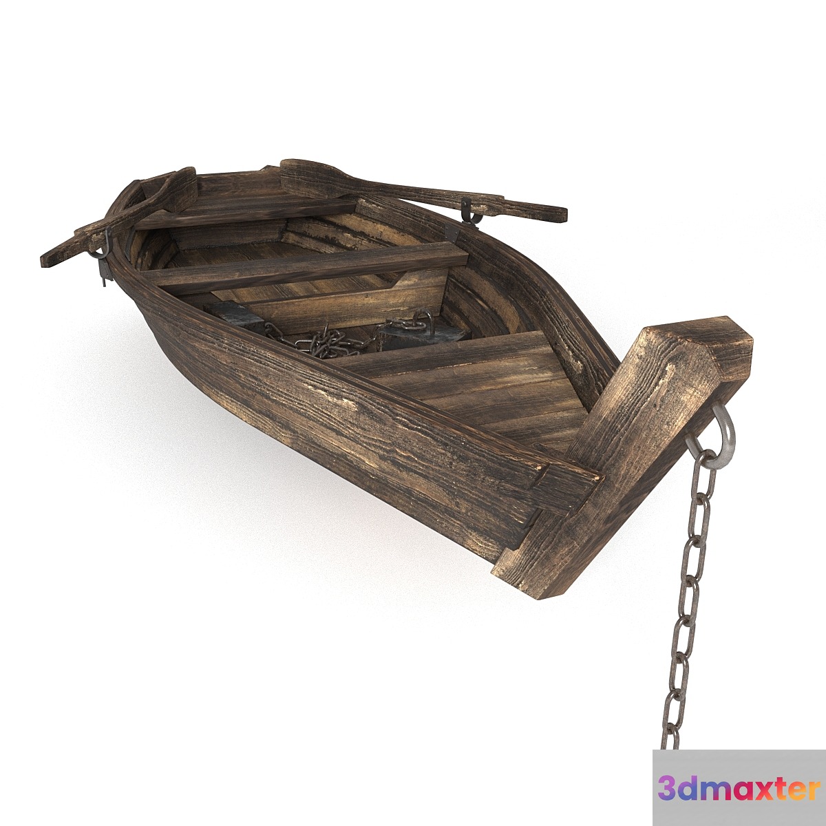 fishing boat 3D Max