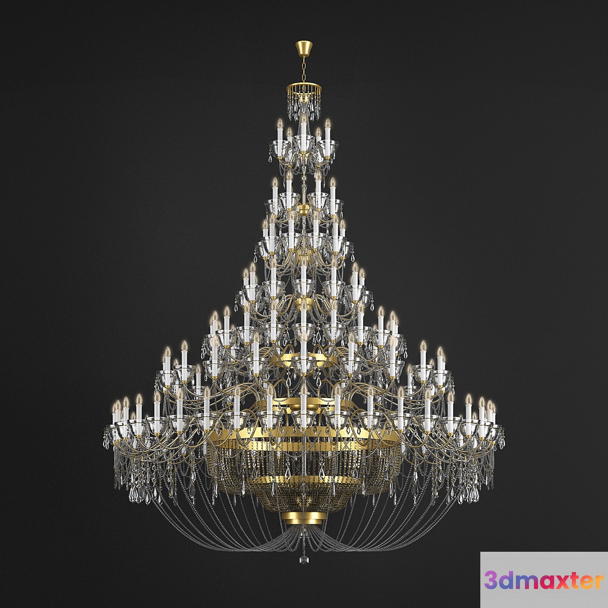 Big Chandelier 3D Max