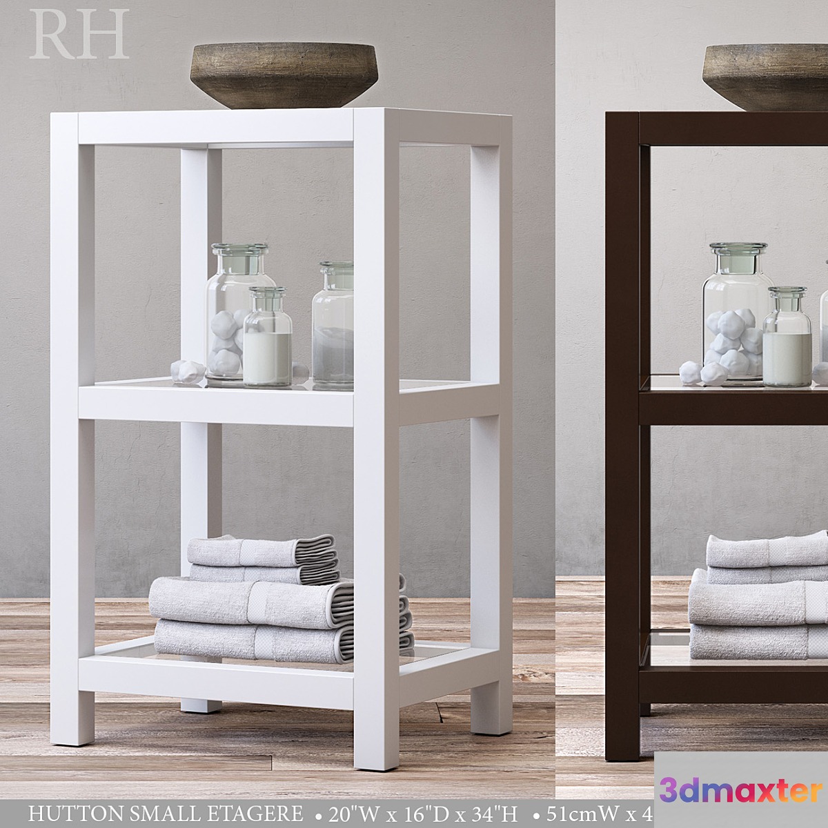 HUTTON SMALL ETAGERE 3D Max