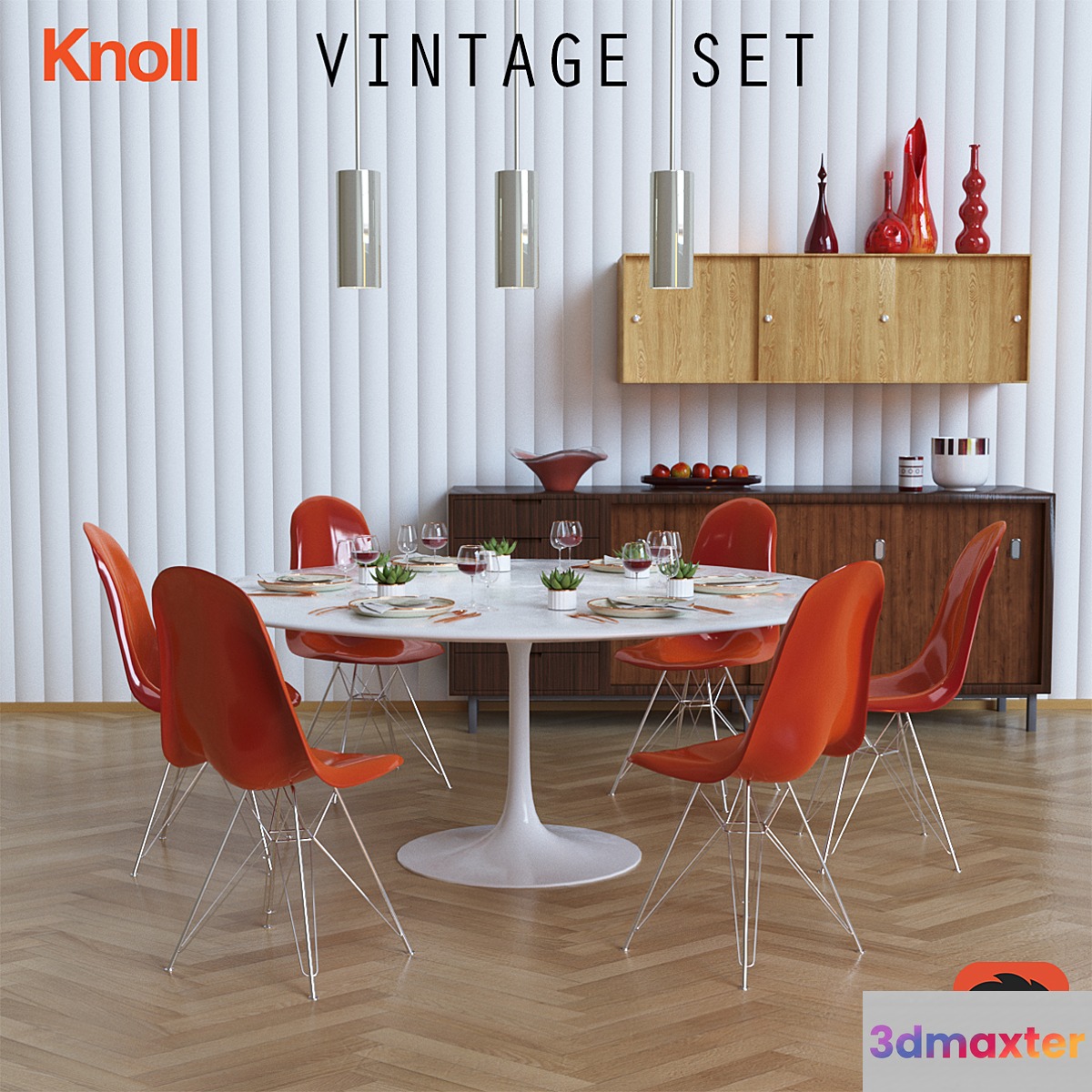 Vintage set 3D Max
