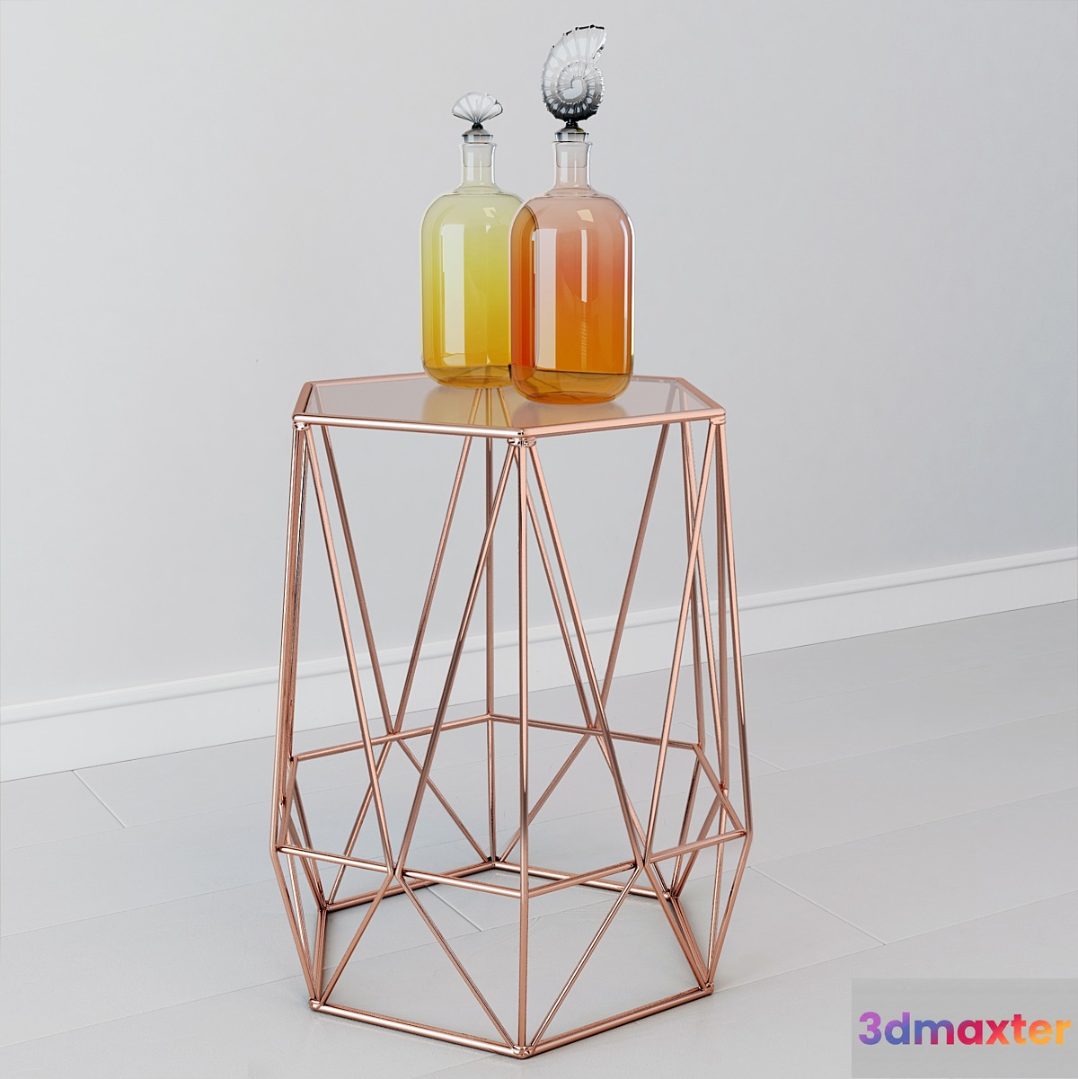 Zara Table 3D Max