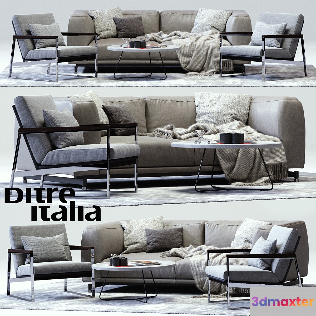 St Germain Sofa | Daytona Armchair 3D Max