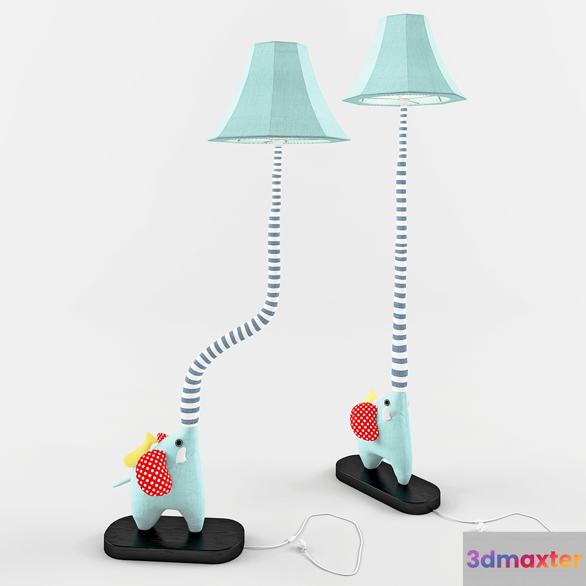 Childrens floor lamp Elephant floor lamp 3D Max