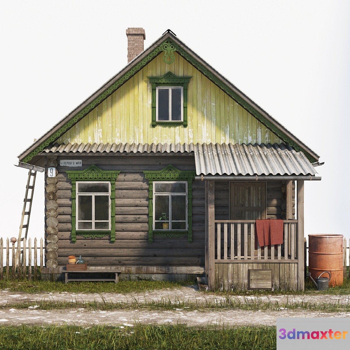 Cottage 3D Max
