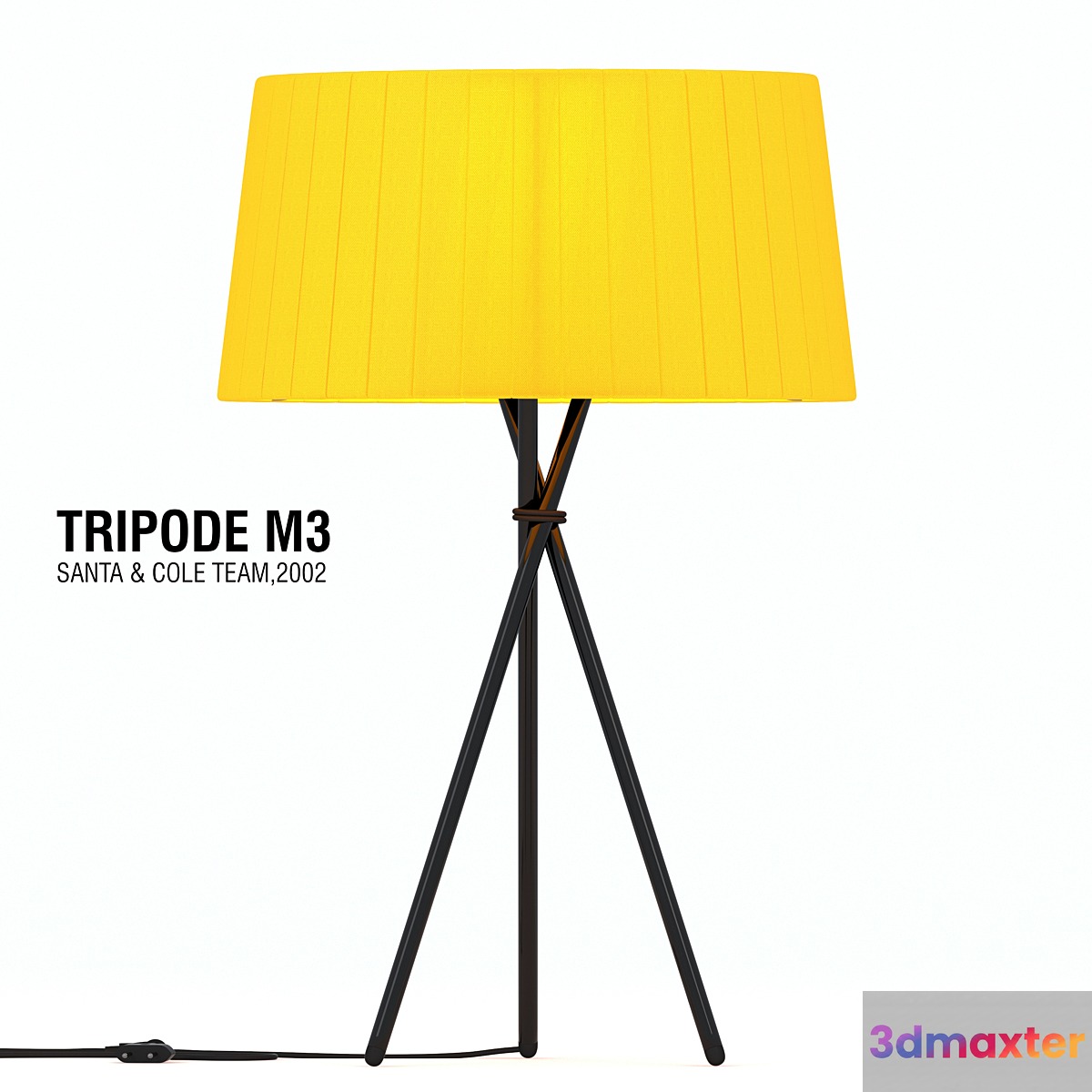 Tripode M3 3D Max