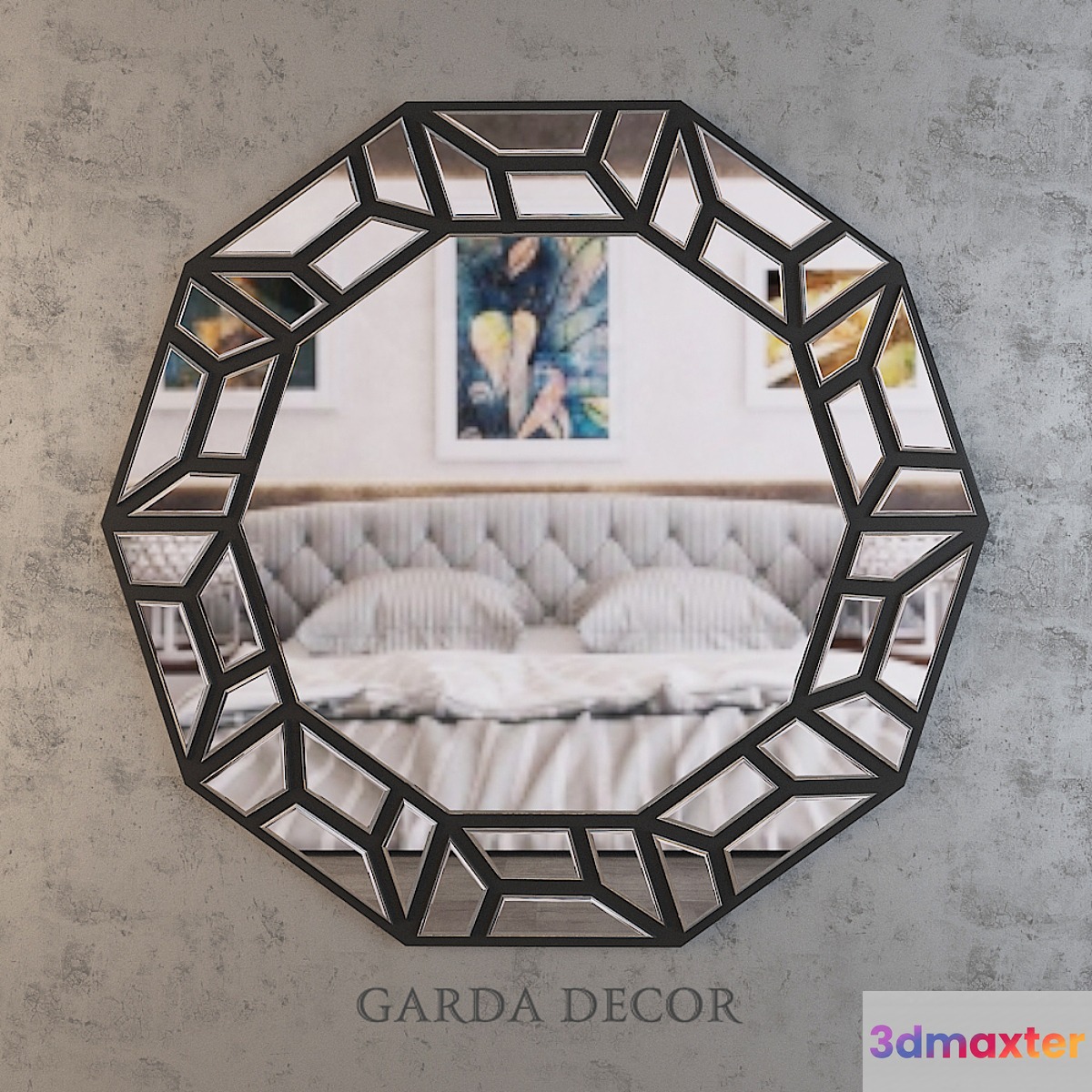 Mirror GARDA DECOR 3D Max