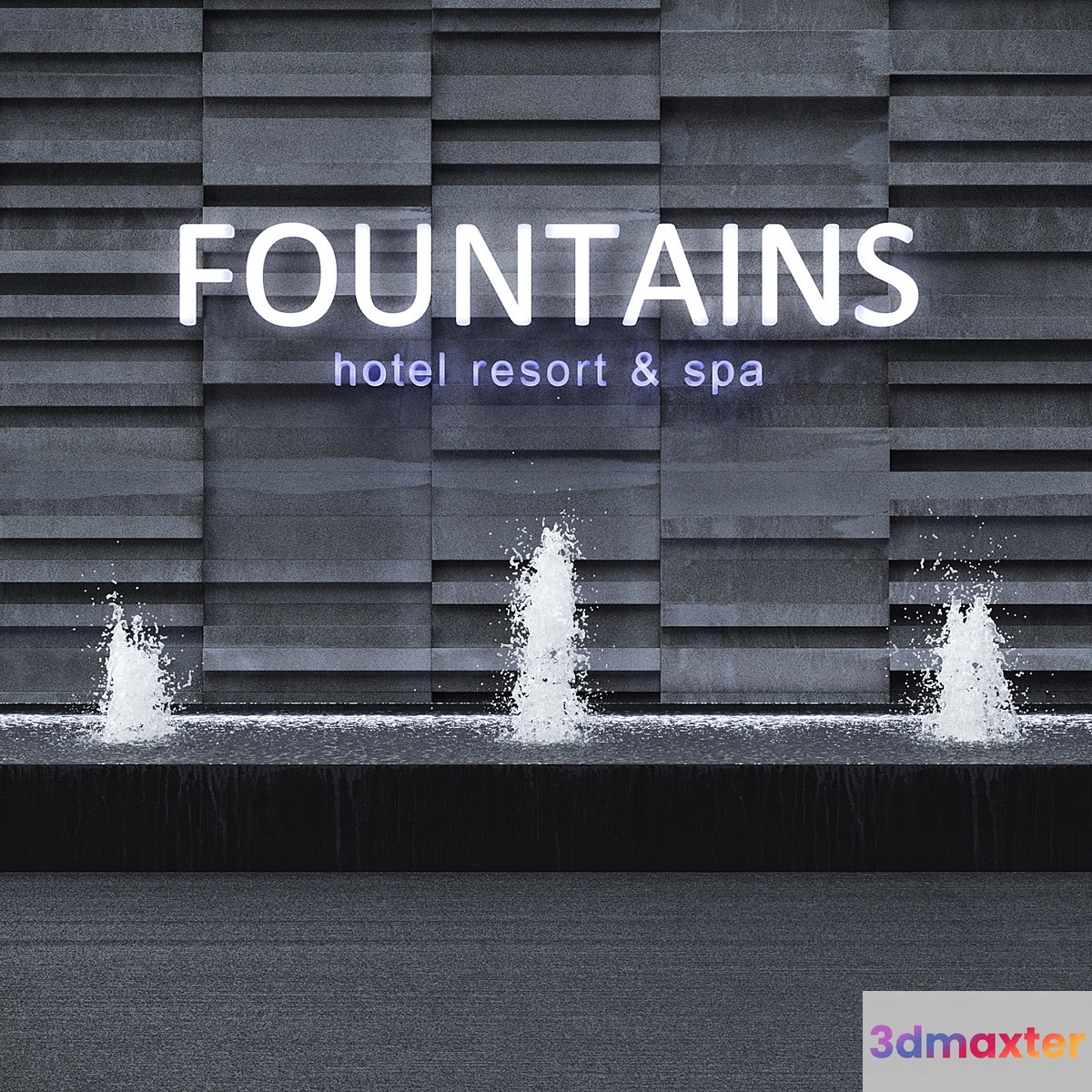 Fountains Fountains 3D Max